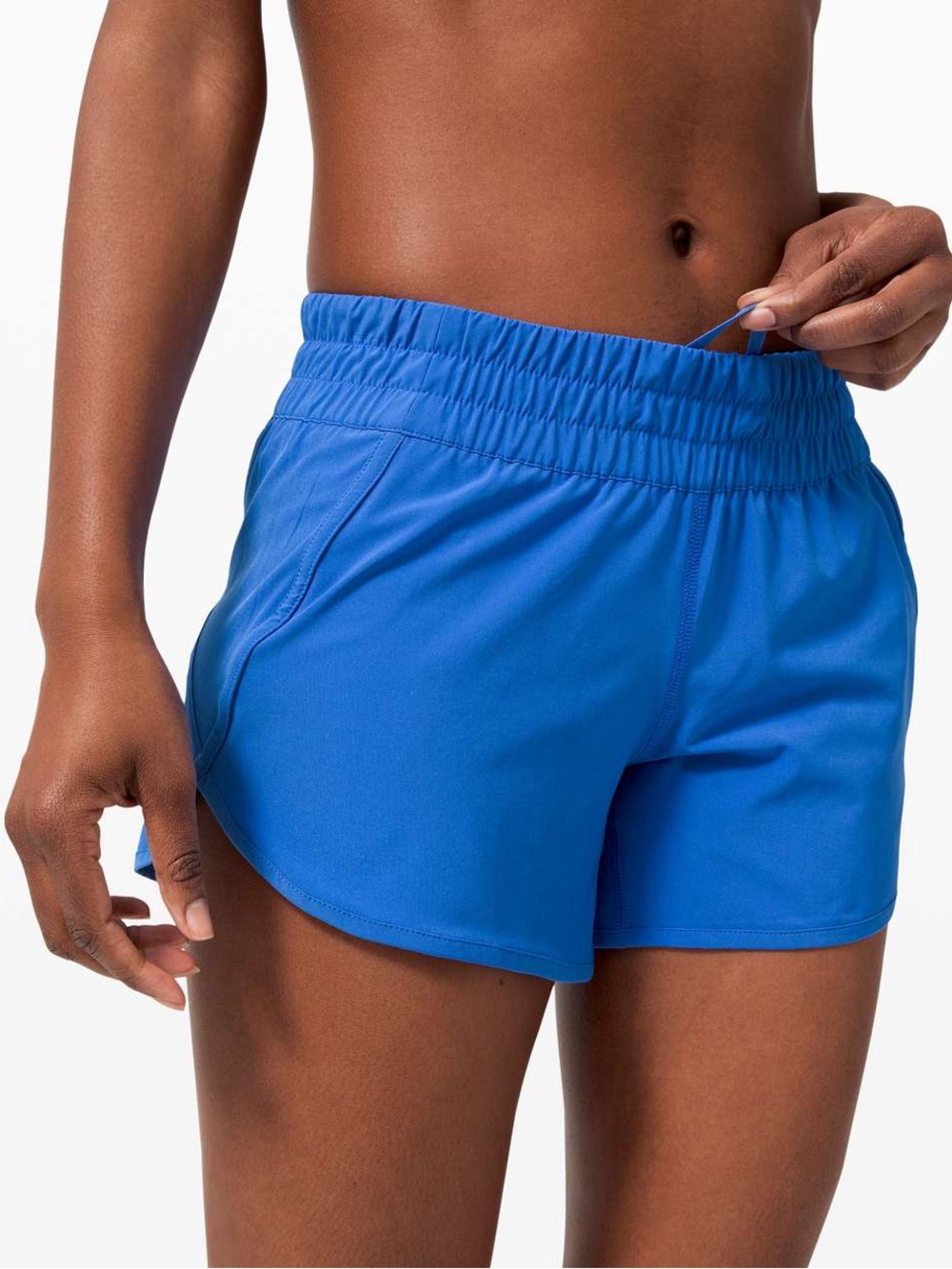 Lululemon Tracker LR Short 4” Wild Bluebell WDBL Size 6 NWT - Picture 3 of 6